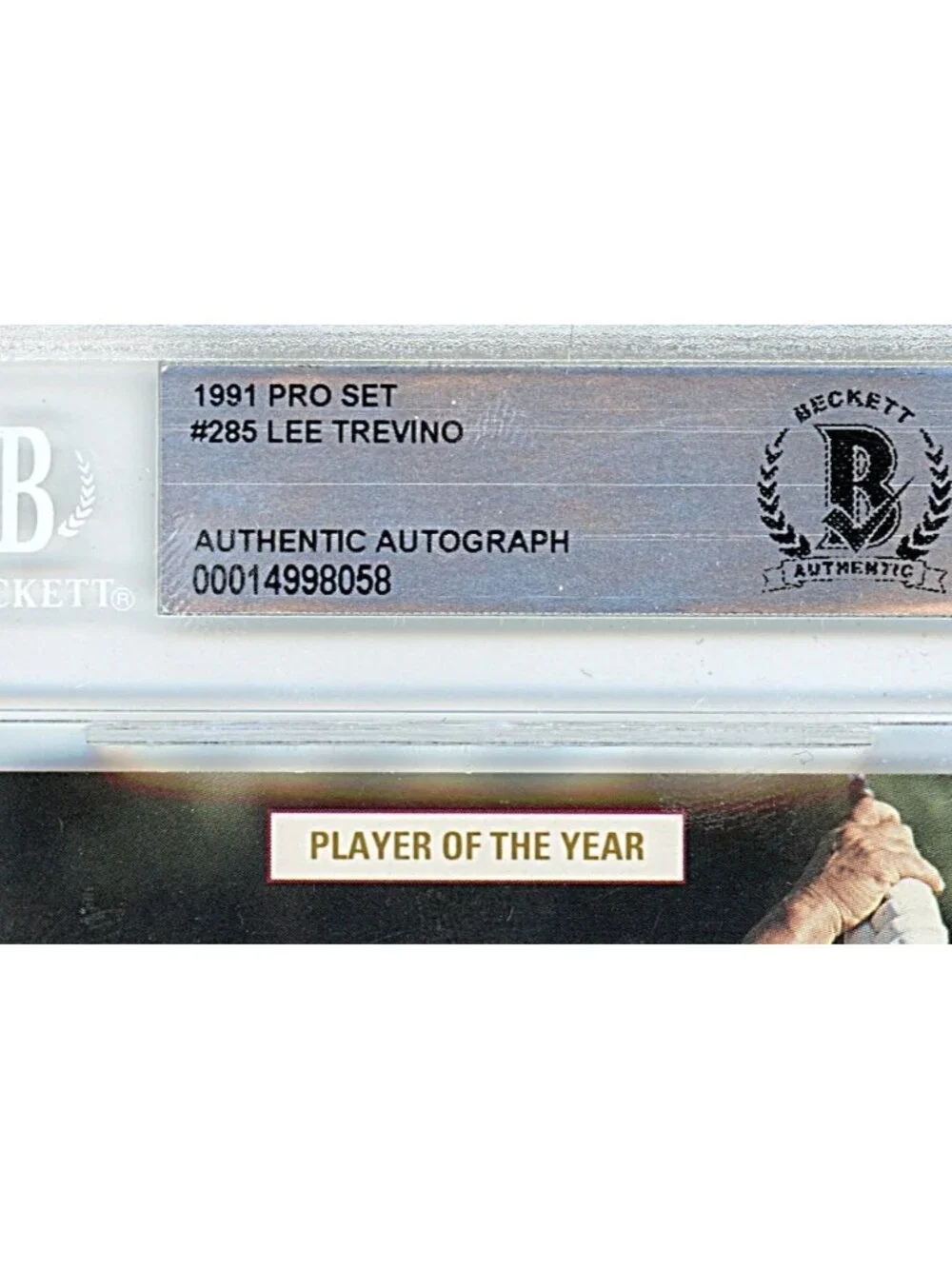 Autograph 1991 pga